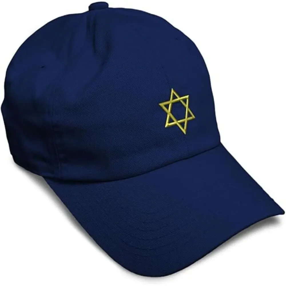 Unisex Navy Design Only 100% Cotton Embroidery Adjustable Classic Baseball Cap
